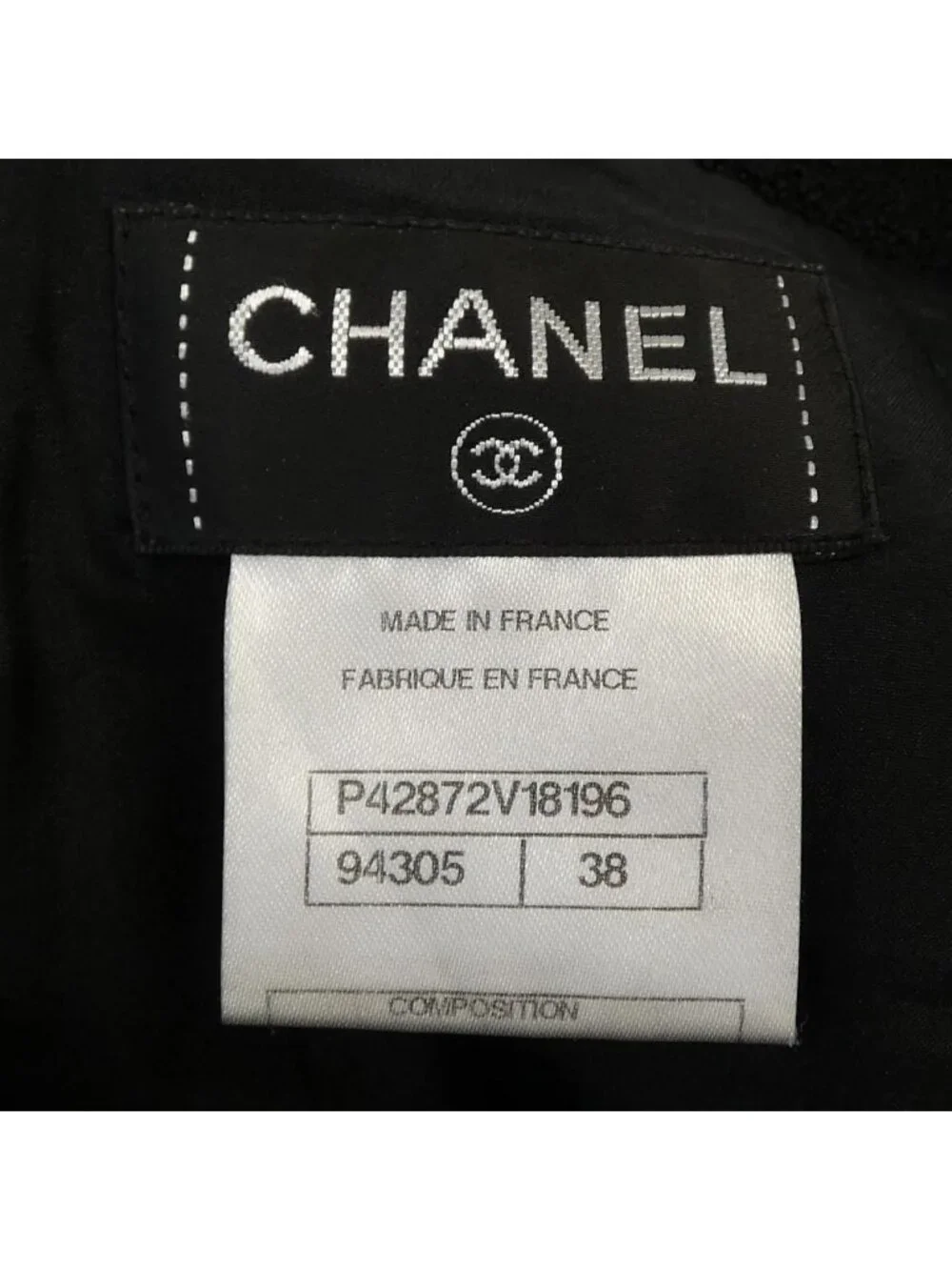 Chanel Skirt Black